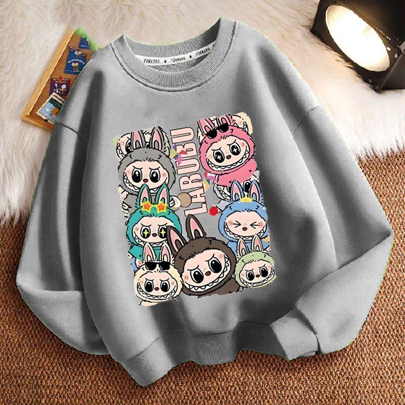 Children's Fashion Hoodies, Long-sleeved Loose Jackets for Boys and Girls In Spring and Autumn