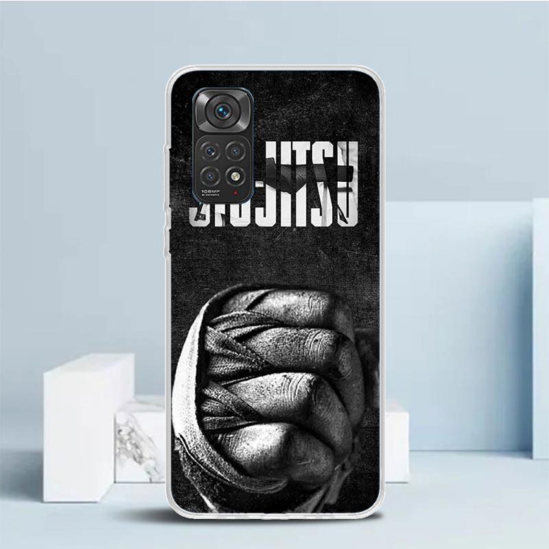 Judo jiu jitsu BJJ Brazilian Phone Case For Xiaomi Redmi Note 15 14 14S 13 12S 12 Pro Plus 11S 11 11T 11E 10S 10 + Soft TPU Back
