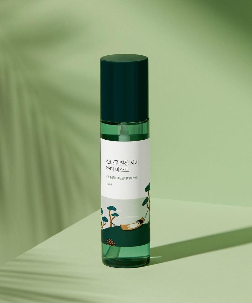 ROUND LAB Sosnowa Kojąca Cica Mgiełka do Ciała 150ml – Łagodząca i Nawilżająca Multi-Mgiełka