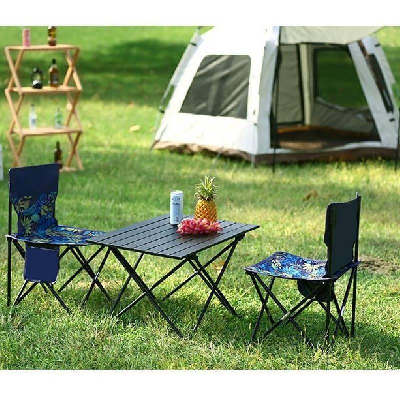 Table Collapsible Portable Outdoor Camping Use Lightweight Foldable Tool Durable