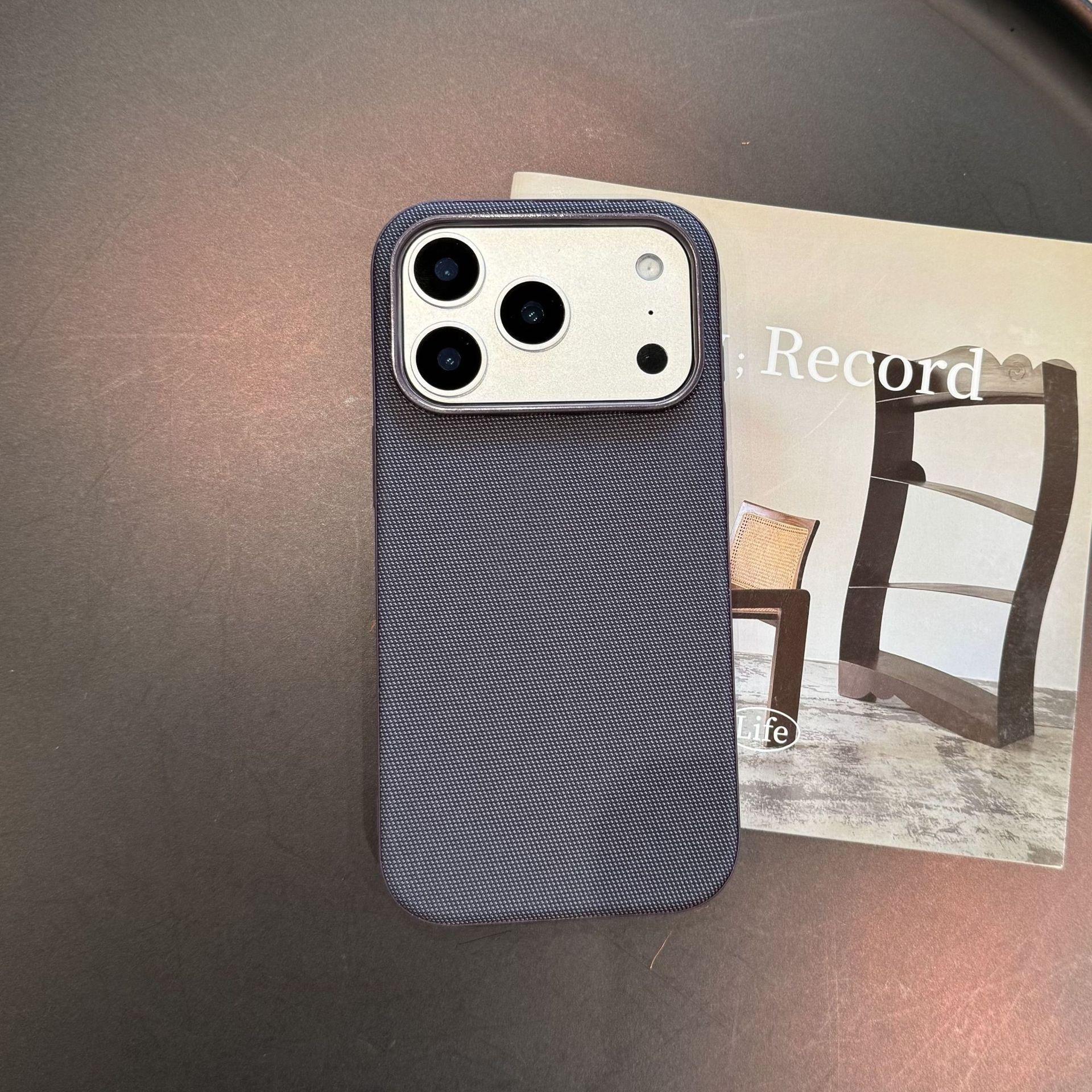 

Original Techwoven Fabric Case For MagSafe For iPhone 17 Air 17 Pro 17 Por Max Magnetic Soft Thin Anti-Slip Shockproof Cover iPhone17 Pro