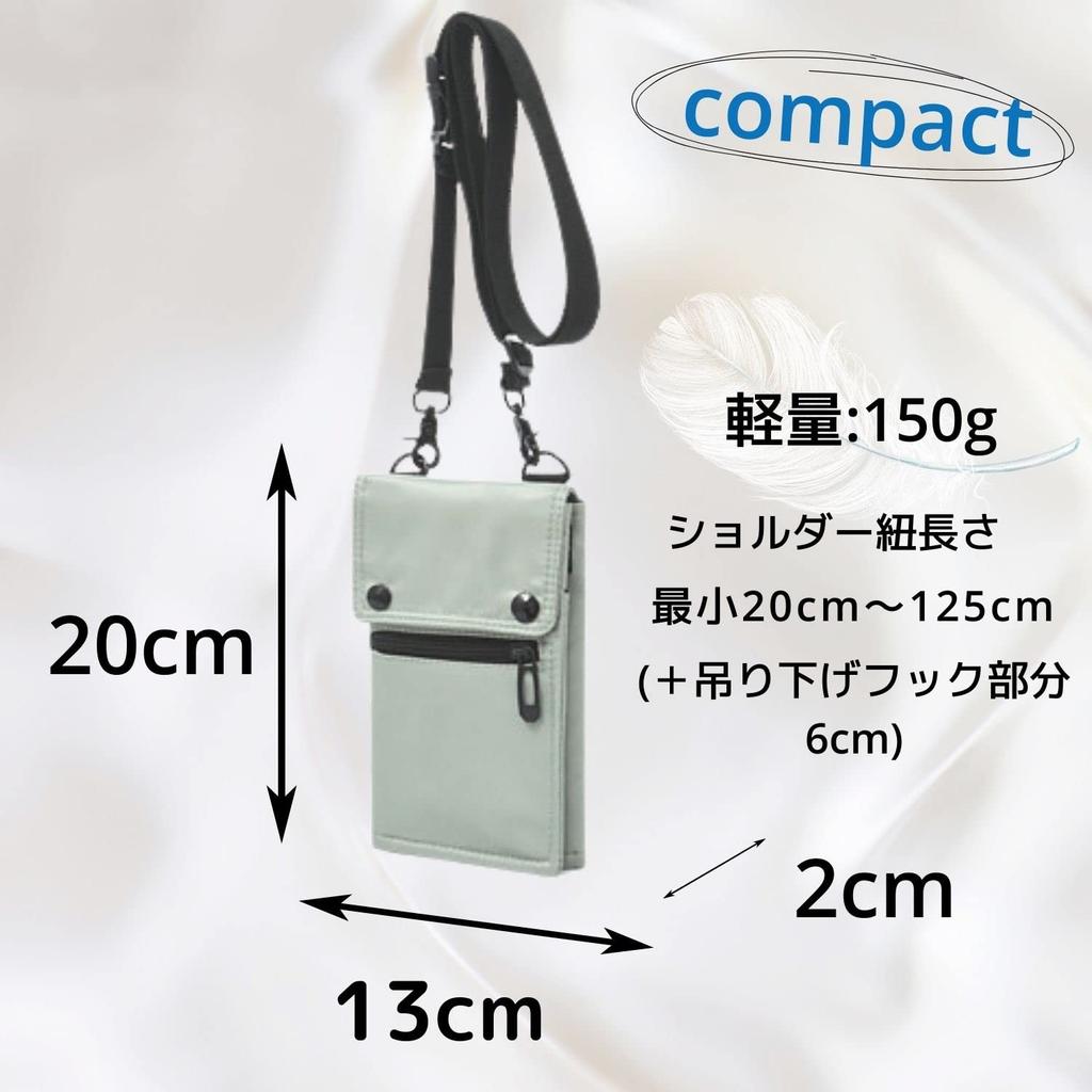 Segurança de passaporte à prova d'água design de smartphone em nylon para homens e mulheres Estojo para pendurar no pescoço, bolsa, anti-skimming, leve, bolsa, 3 vias (verde)