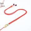 Hand-Woven Ruyi Knot Lanyard Necklace with Jade and Crystal Pendants