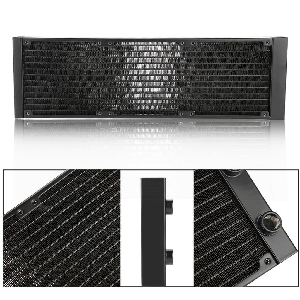 12 Tubes Computer Heat Exchanger G1/4 Thread Water Separator Water Cooler Tube for PC Computer Water Cooling System Tube Cooling