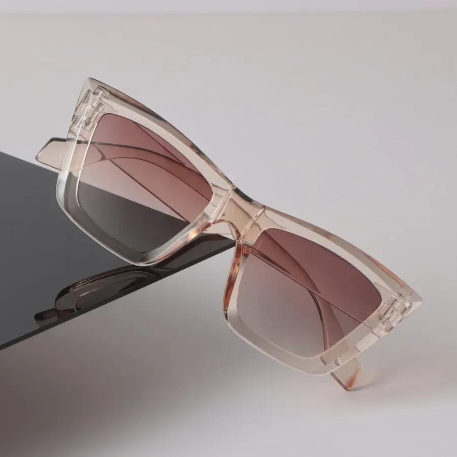 Klassische Sonnenbrille Damen Herren Marke Spiegel Damen Herren Vintage Bonbonfarben Cat-Eye Sonnenbrille Designer