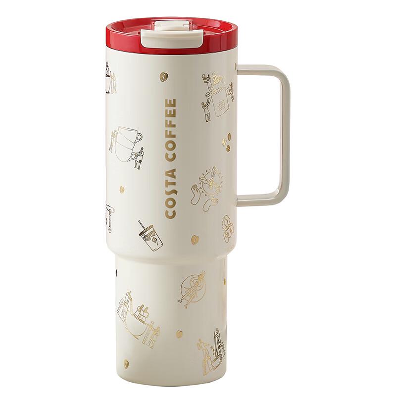 COSTA 950ml Dual-Drink Stainless Steel Tumbler
