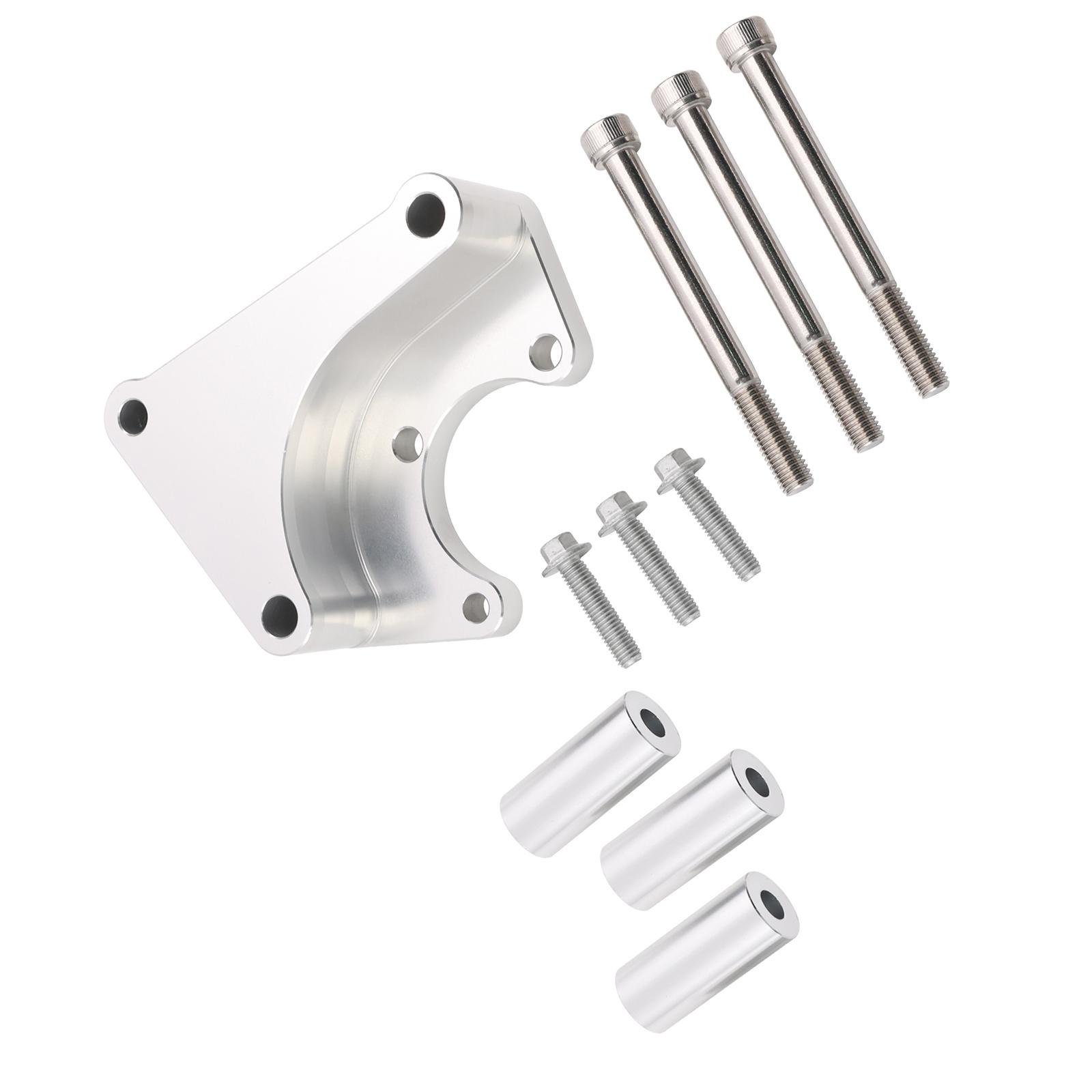 12610792 Billet Power Steering Bracket Kit Aluminum For Chevy Camaro 6.2L V8 LS3 L99 2010-2012 серебряный