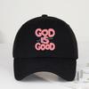 God Is Good All The Time Printed Multicolor Baseball Cap Casual Streetwear Adjustable Unisex Hat For Unisex Women