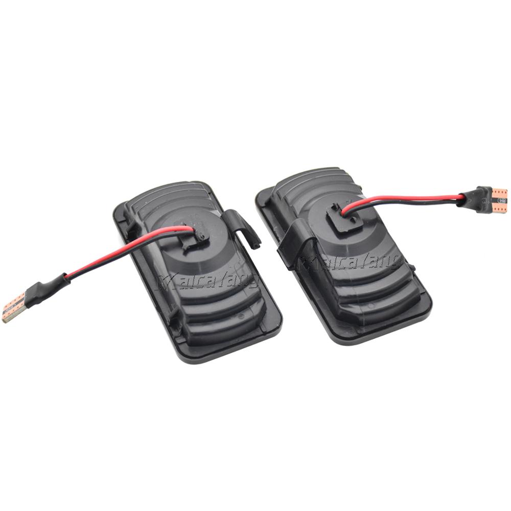 Dynamická boční obrysová světla směrová světla LED indikátor pro VW Golf 2 3 Passat B3 Vento Jetta A2 A3 Seat Ibiza 2 Cordoba 1