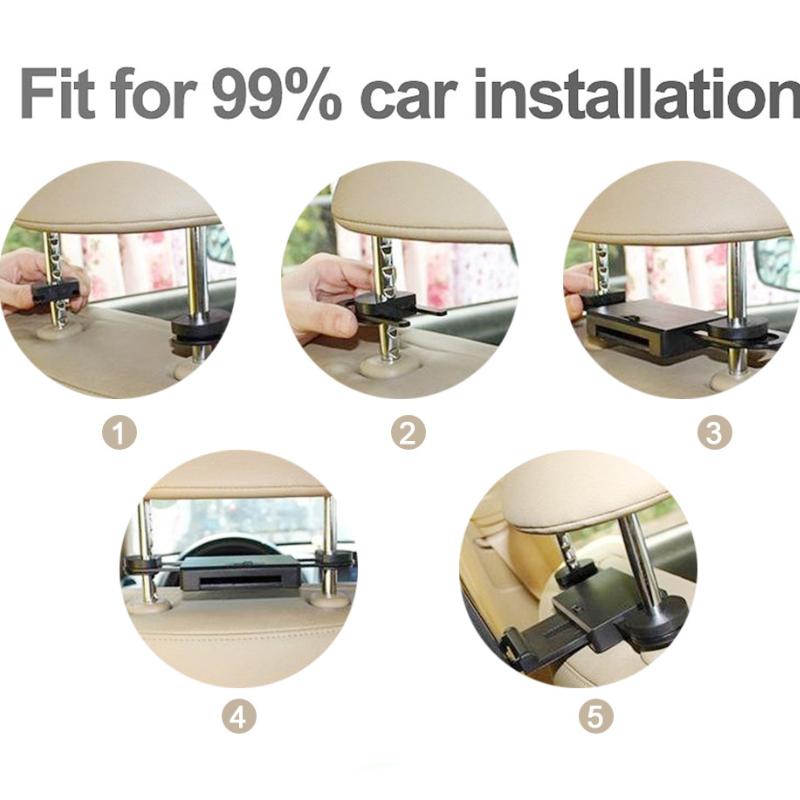 Εξωτερική οθόνη αφής MP5 Εμφάνιση προσκέφαλου αυτοκινήτου Universal πίσω σύστημα ψυχαγωγίας