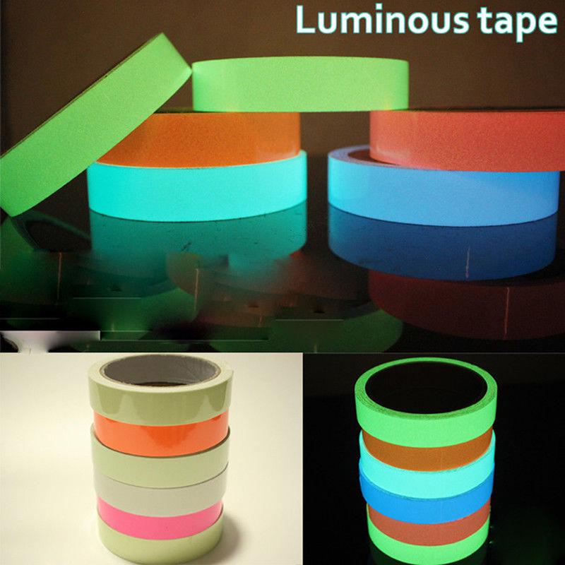 Luminous Tape Waterproof Self-Adhesive Glow In The Dark Safety Stage Home Decor