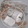 Modern Stainless Steel Roasting Basket With Removable Design For Oven Nut And Seed Preparation