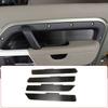 For Land Rover Defender 110 -2025 Stainless Steel Black Car Interior Door Decorative Panel Sticker Car Interior Accessories