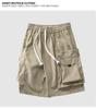 Men's Summer Cavalry Fabric Multi-Pocket Loose Casual Shorts