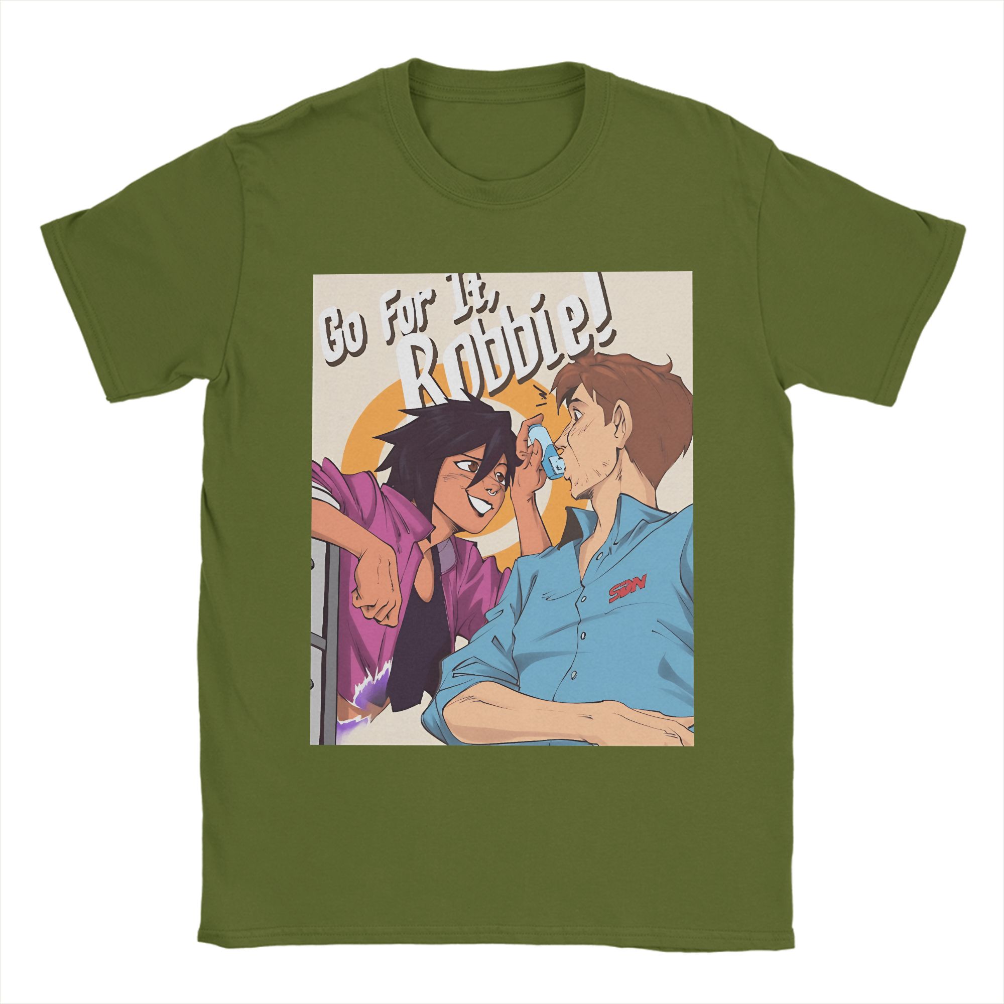 

Dispatch Game T-Shirts Men Fun Cotton Tees Crew Neck Short Sleeve T Shirts Plus Size Clothing 3XL