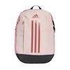 Adidas Power VII Sandy Pink Backpack, Men's, KNO37, Pink/Semi Sparkle/Pre-Rubbed Crimson/White (IX3181)