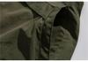 QIYOU 2025 Autumn Japanese Retro Hooded Windbreaker - Unisex, Loose Fit, Outdoor Sport Casual