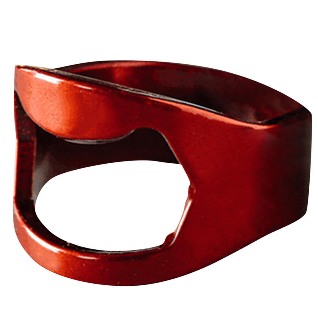 

Кольцо для открывания, новинка, палец для питья пива One Size красный