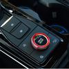 Alloy Red DRIVE MODE Adjust Knobs Ring Cover for Ford Explorer -