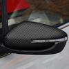 For KIA K3 Forte 2013-2018 Car Replacement Rearview Side Mirror Cover Wing Cap Exterior Door Case Trim Housing Carbon Fiber Look