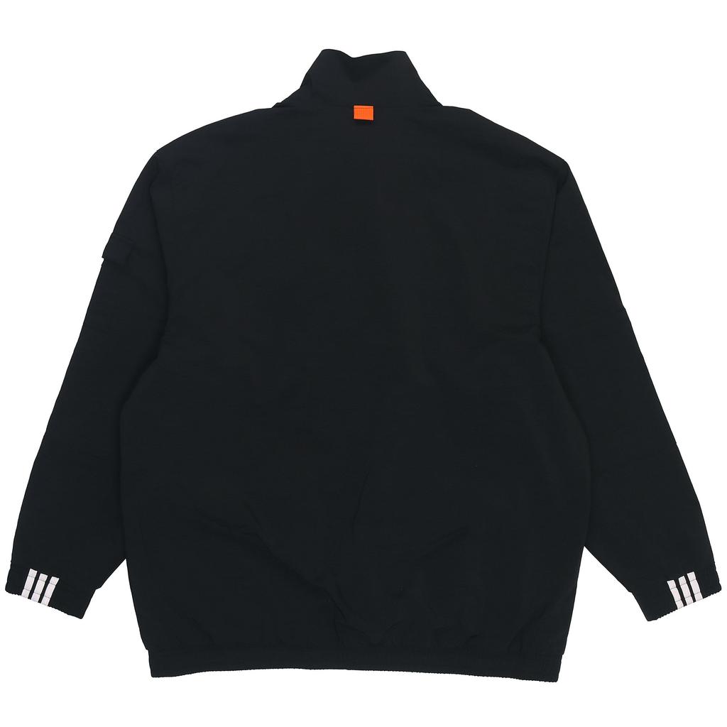 Adidas Neo Casual Utility Jacket with Multiple Pockets and Sport Logo Men Outerwear Black HE7940