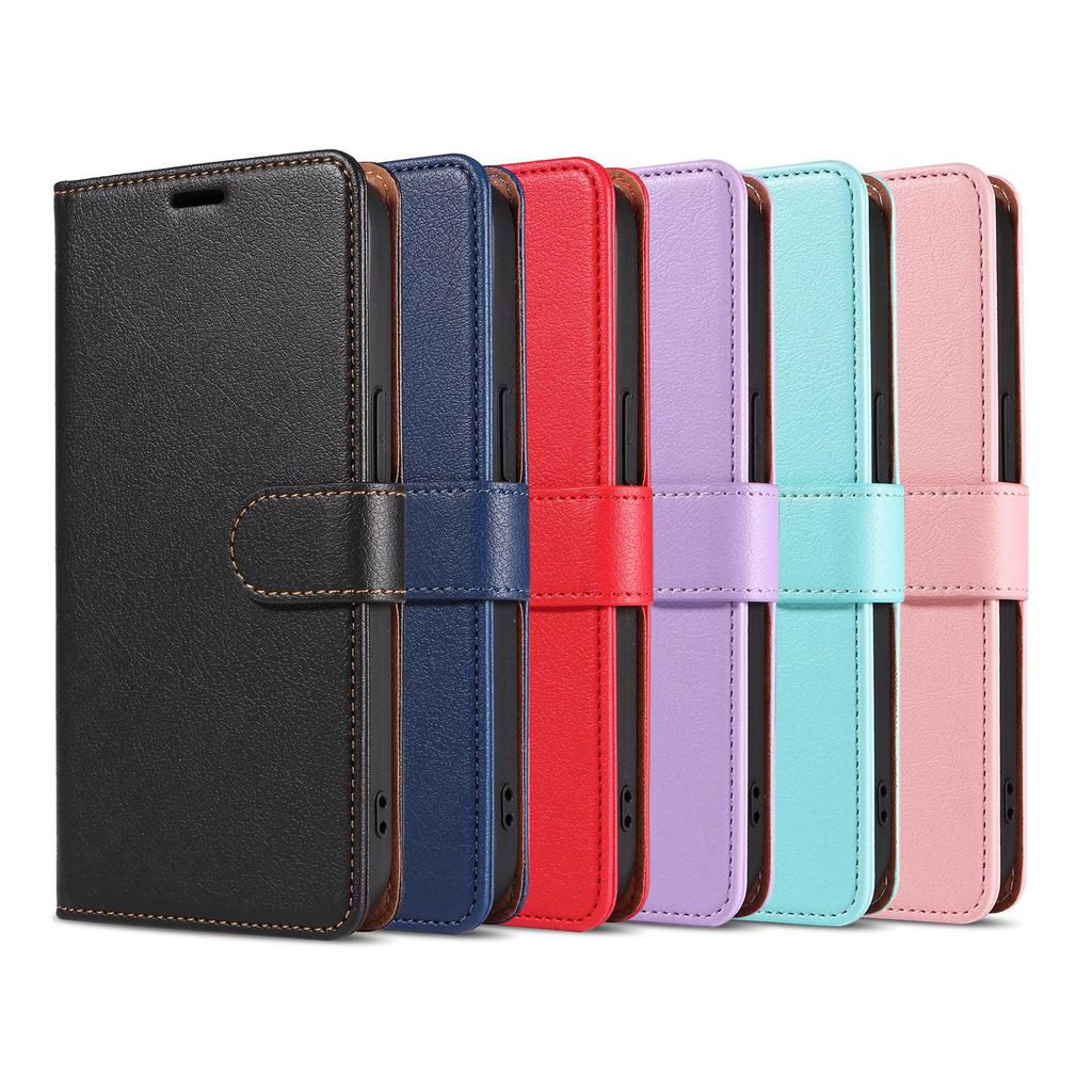 Leather Case for OPPO Reno 10 Pro, Reno 8T, Reno 9 5G Flip Cover