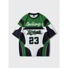 Summer men's motorcycle racing printed T-shirt round neck short sleeved sports neutral casual T-shirt