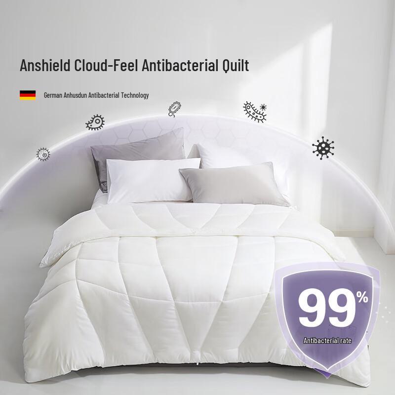

Aimei Home Safe Shield Cloud-feel Antibacterial All-Season Fiber Quilt