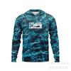 Mens Quick-Dry Long Sleeve Hooded Fishing Shirt UV Protection Outdoor Sportswear Breathable Milk Silk Cycling Jersey