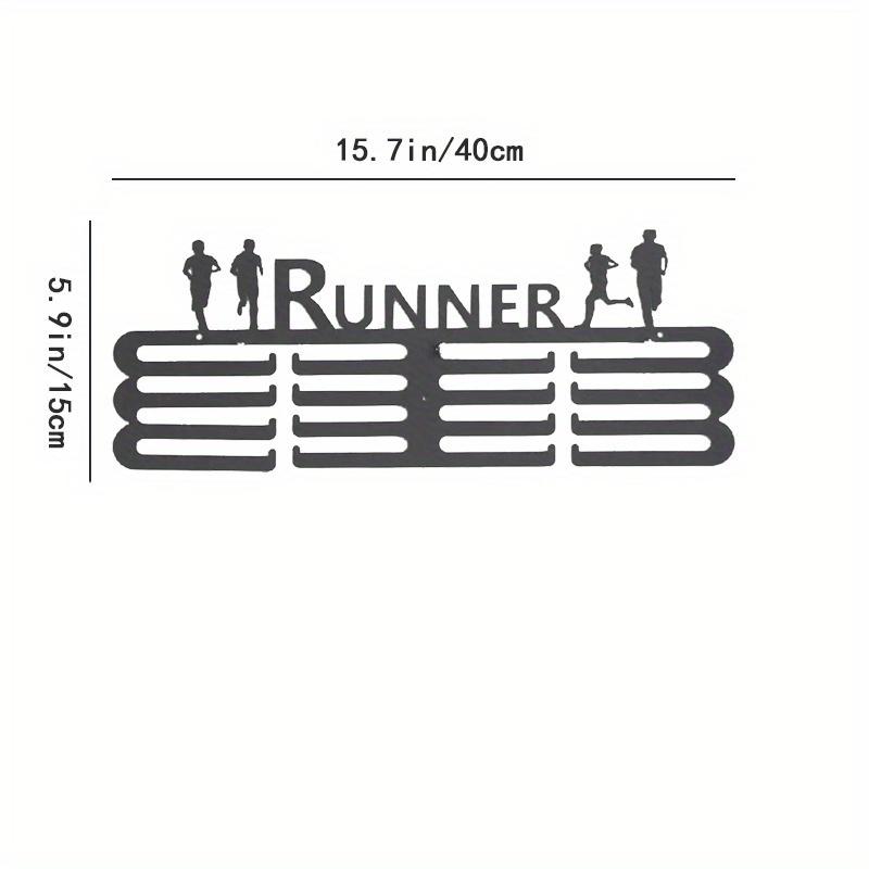 Elegant Metal Medal Display Shelf 9 Wall Hanging Options for Home Office Race Mementos Decor Gift