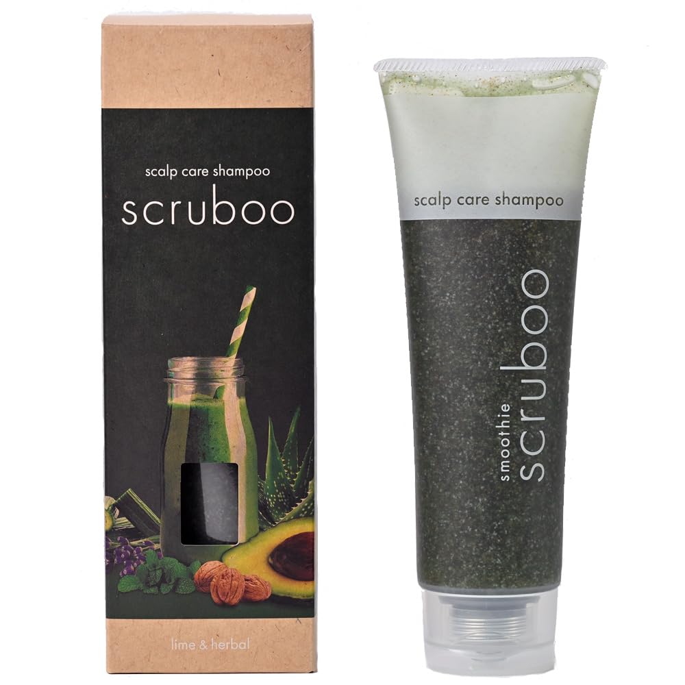 Smoothie Shampoo Scrubboo GREEN Scalp Scrub for Scalp Odor and Made In 200ml Stickiness, Japan,
