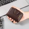 JA Business Casual Men's Card Bag Horizontal Zipper Buckle Organ Wallet Fan Wallet Batch