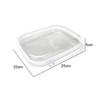 Clear PET Makeup Bag Waterproof Anti-leak Zippers Large Capacity Multi-use Toiletry Organizer for Global Travelers