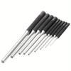 9pcs/set Paring Chisel Roll Pin Pack Round Head Pins Punch Professional Hollow End Starter Punching Hand Tools 1/16-5/16