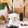 Soft Stuffed Sheep Toy Cute Plush Keychain Lamb Doll Pendant for Cartoon Backpack Handbag Kawaii Animal Charm Accessory Kids Adults Small