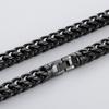 Hip-Hop Men's Necklaces Rainbow Gold Color 8/10MM Wide Stainless Steel Link Neck Chains for Men Birthday Jewelry Gift for Him