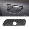 Co-Pilot Storage Box Handle Frame Trim For Ford Explorer 13-19 ABS Carbon Fiber