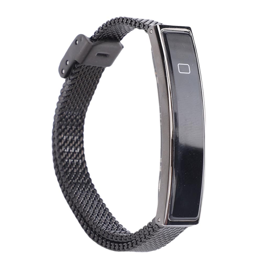 Smart Sports Bracelet Stylish Water Proof Steel Smart Band Supports Incoming Call Reminder Step Counter for Fitness