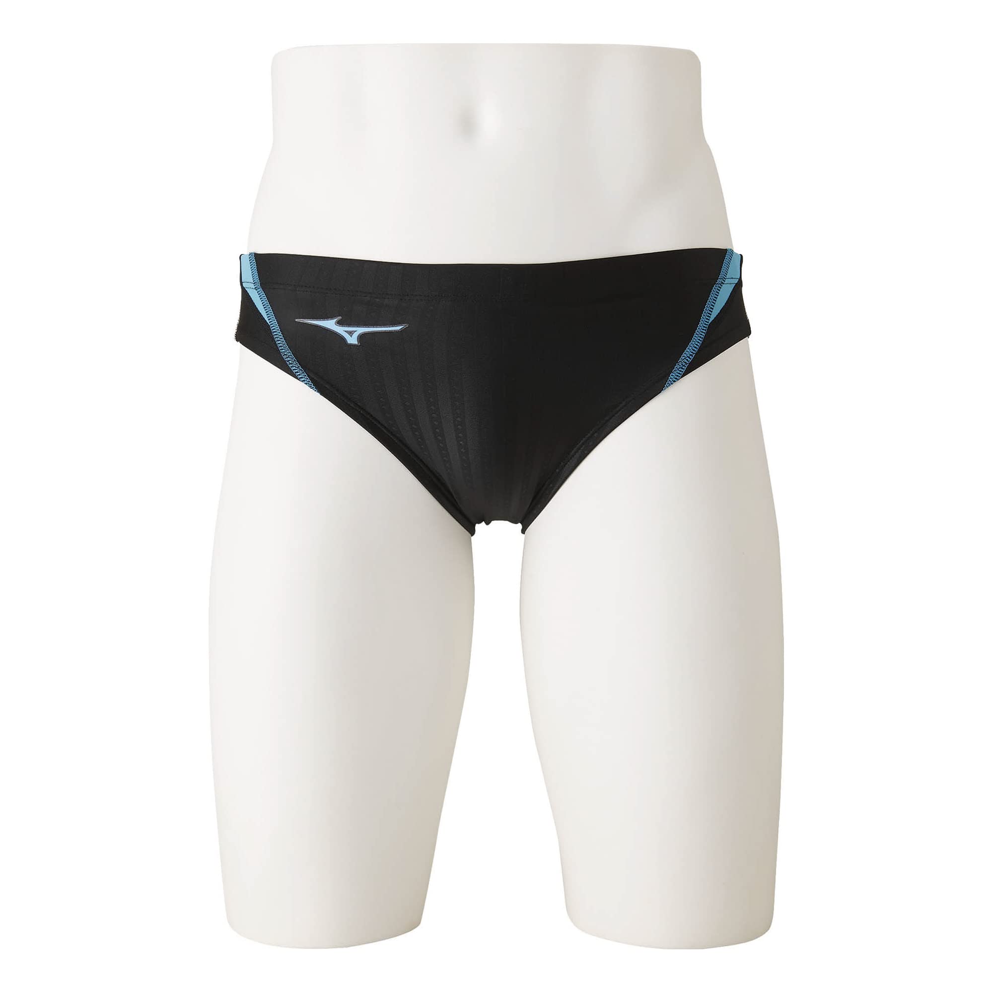 

MIZUNO Stream Ace Racing Swimsuit Size FINA Swimming Approved Men s V-Pants (N2MB0021), Blue, L, (International Federation)