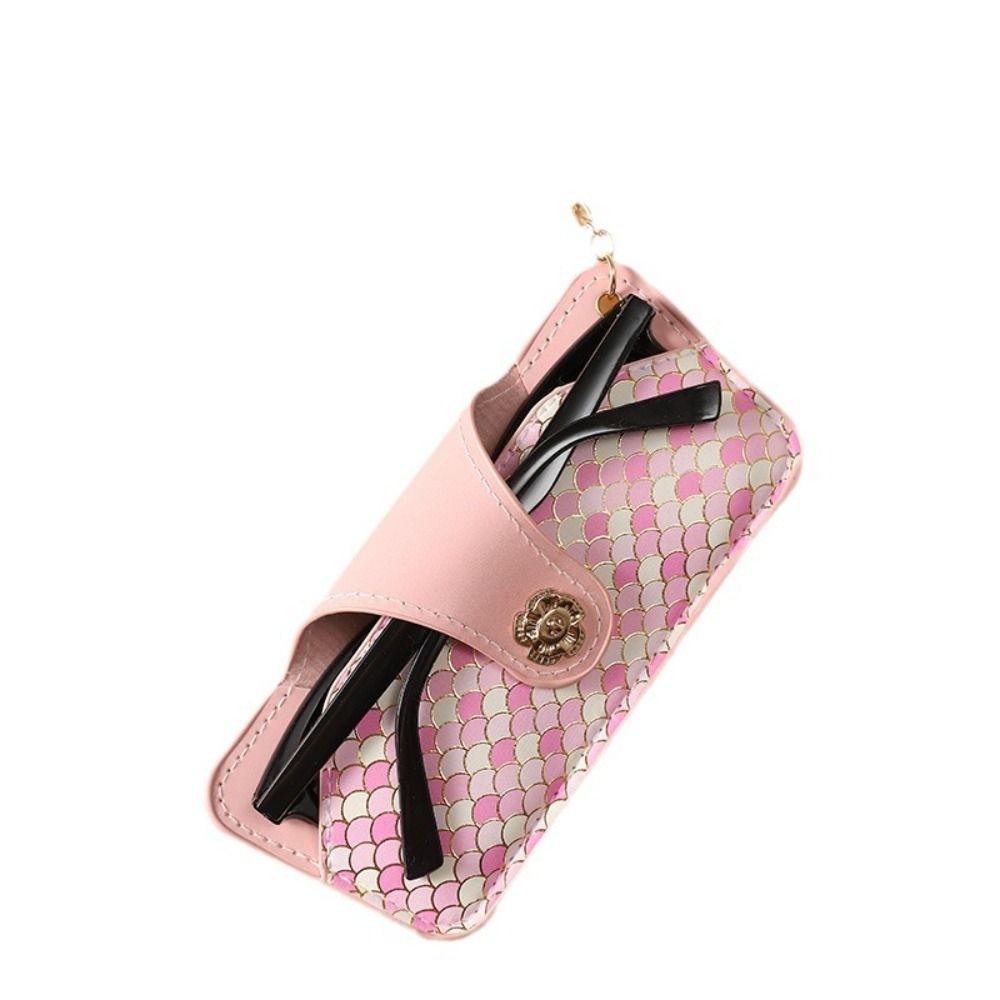 Glasses Holder Eyewear Storage Bag Buckle Glasses Box Fashion Sun Glasses Case  Female