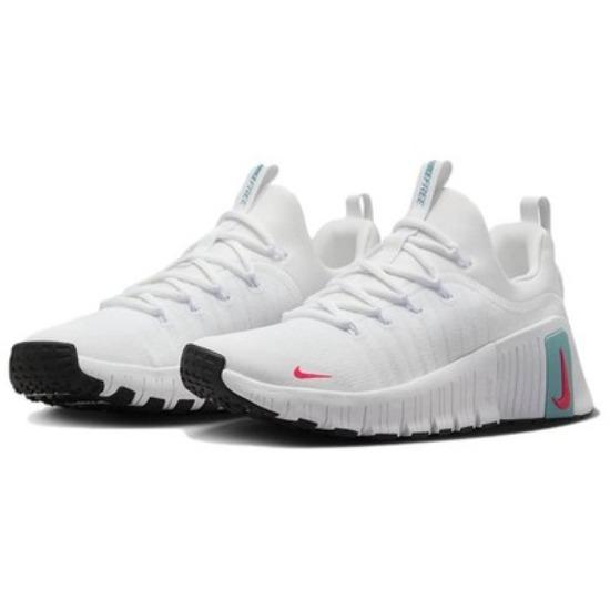 Nike Free Metcon 6 White Denim Turquoise Womens FJ7126-102