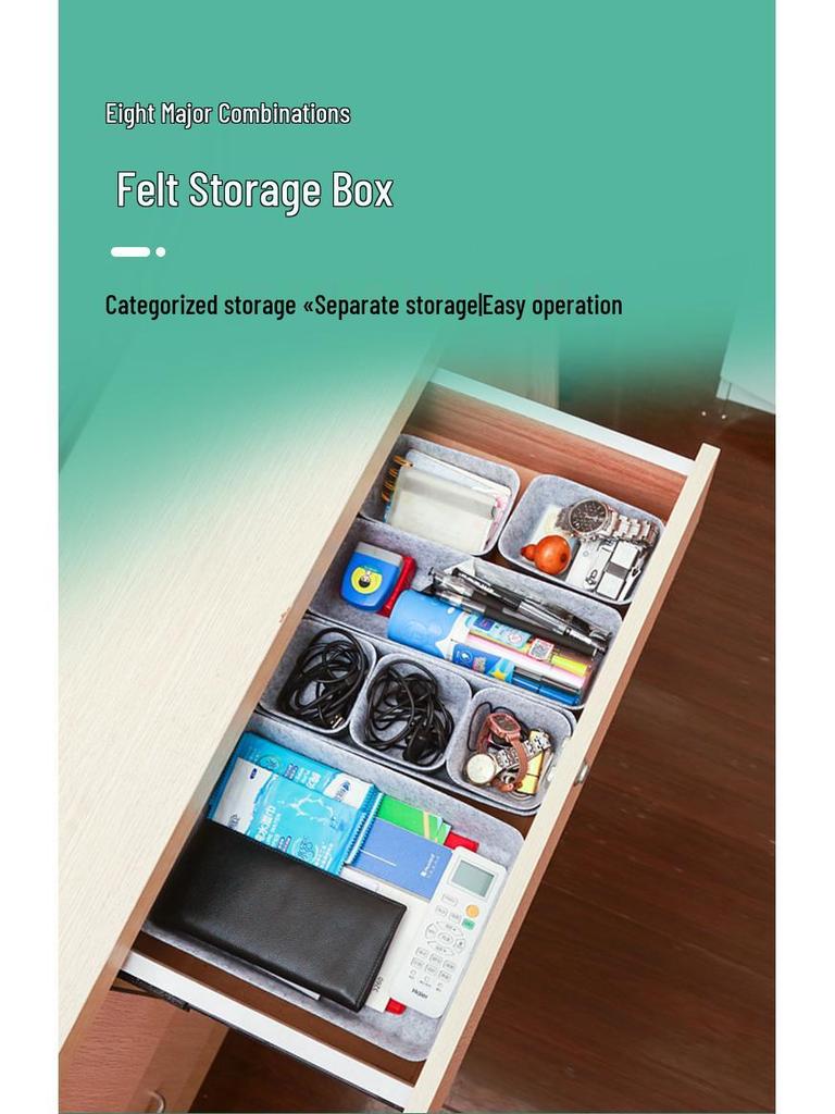 Felt Molded Cat Bed & Storage Box with Eco-Friendly Lampshade Design