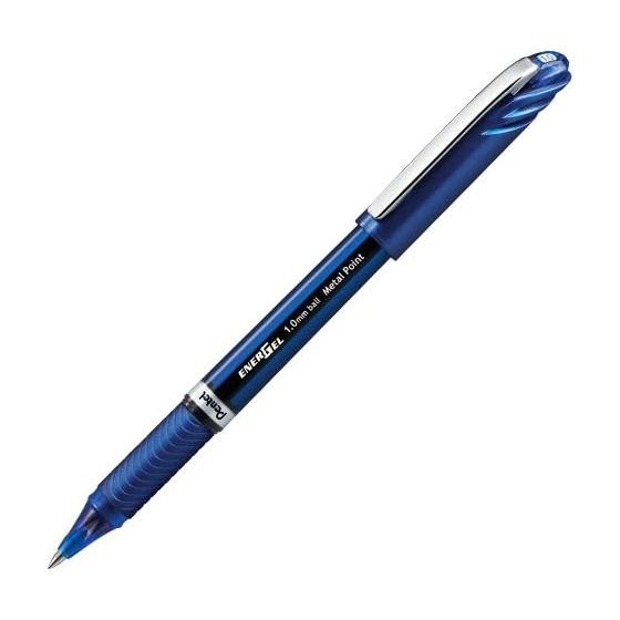 Pentel Water-Based Gel Ink Ballpoint Pen Energel Euro 1.0mm (Blue) BL30-C [Set of 10]
