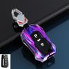 Zinc Alloy Car Key Case For Toyota Prius Camry Corolla C-HR CHR RAV4 Prado Izoa Levin Avalon 2018 -2024 Accessories
