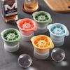 Big Size Ice Sphere Maker for Whiskey, Transparent TPR Bubble-Free Ice Cube Tray, Household Cocktail Ice Making Accessory