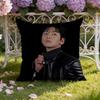 Ji C-Chang W-Wook Cushion Cover Home & Car Dual-Scene Pillow Cover: Reversible for Premium Comfort