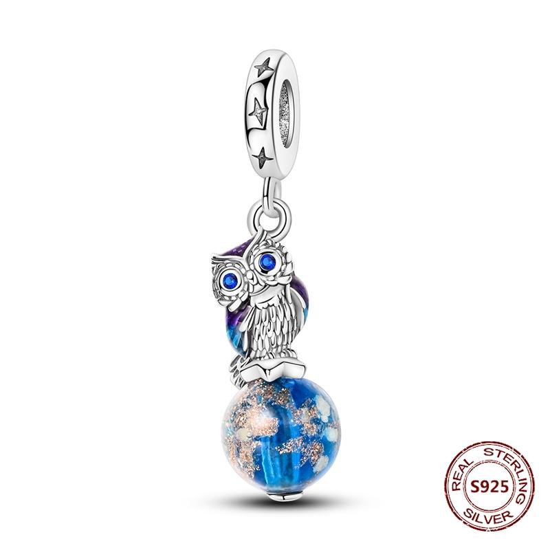 Copper Original Dog Cat Safety Chain Lazy Cat Pink Zircon Pet Paw Print Footprint Charms Fit Bracelet For Women Diy Jewelry