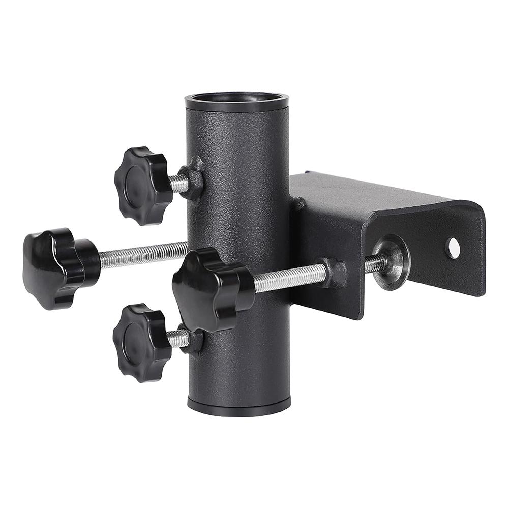 

Balcony Umbrella Holder Clamp Garden Fence Parasol Decking Holding Bracket Stand Outdoor Sun Umbrella Fixed Bracket