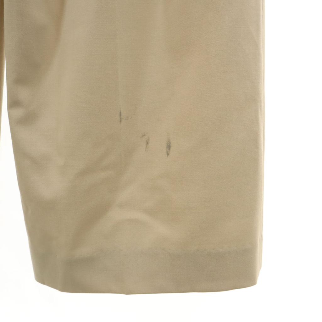 LE CIEL LEU Made In Japan Wool Blend High Waist Wide Pants 34 Beige Women Used