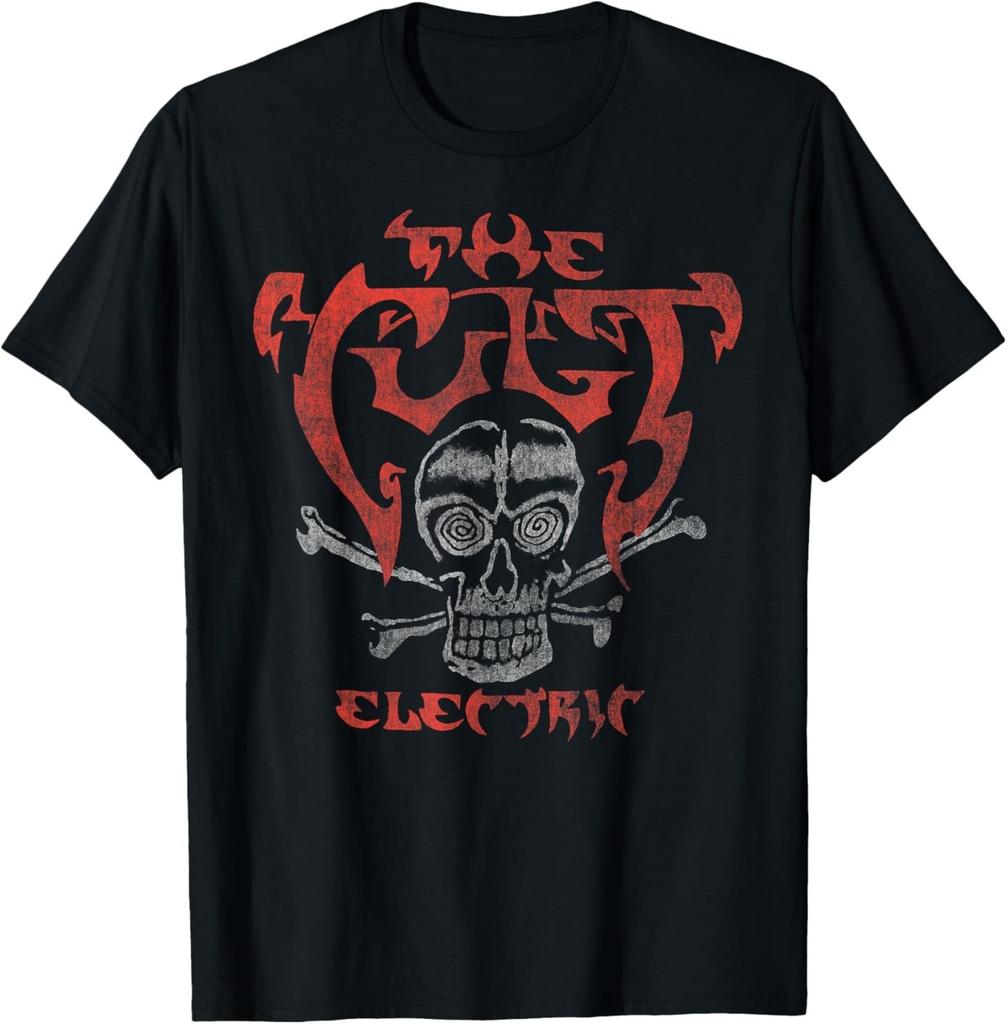 The Cult – T-shirt Vintage Teschio Elettrico